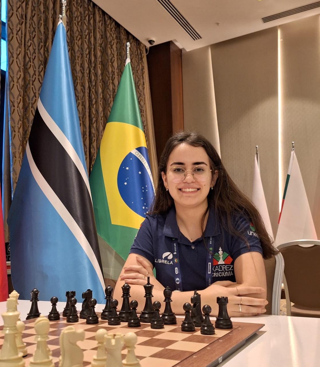 Atleta de Criciúma participa da Copa do Mundo de Xadrez no Azerbaijão