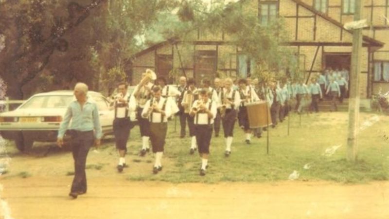 Primeiro desfile pré-Schützen. Foto: Divulgação