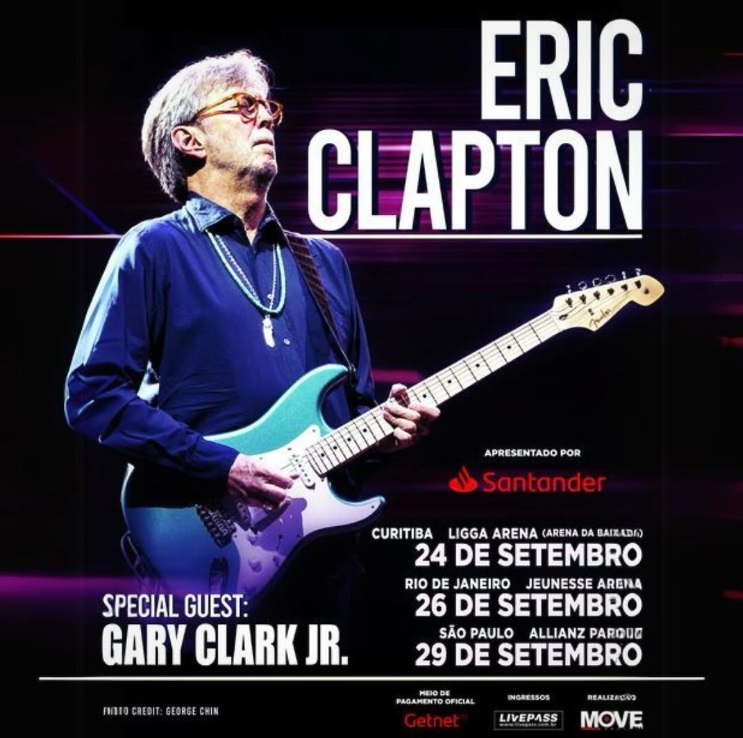Divulgação/Eric Clapton